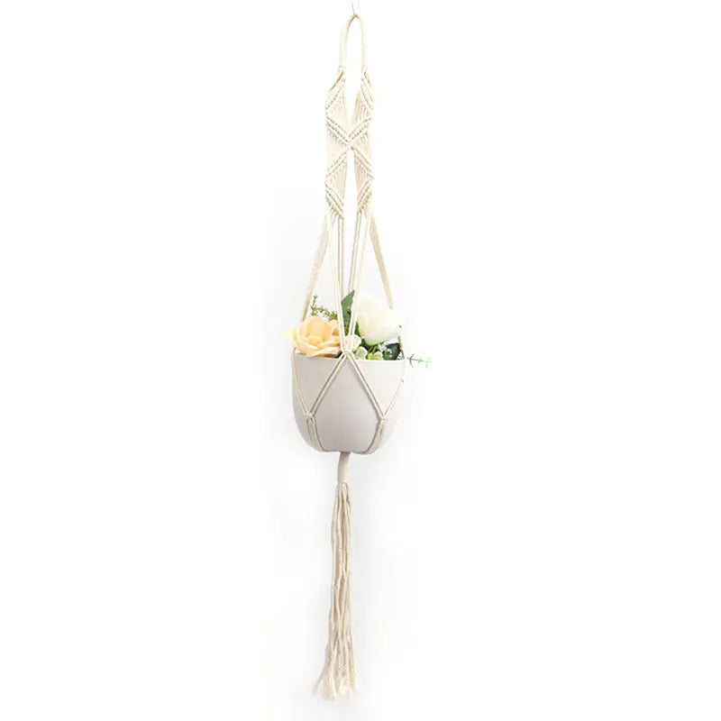 Artisan Cotton Rope Planter