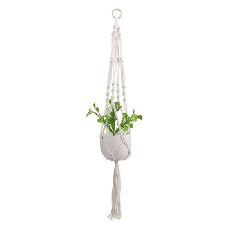 Artisan Cotton Rope Planter