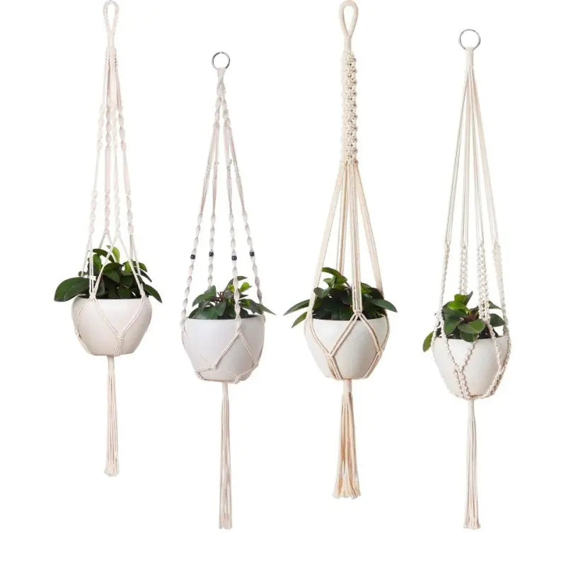 Artisan Cotton Rope Planter