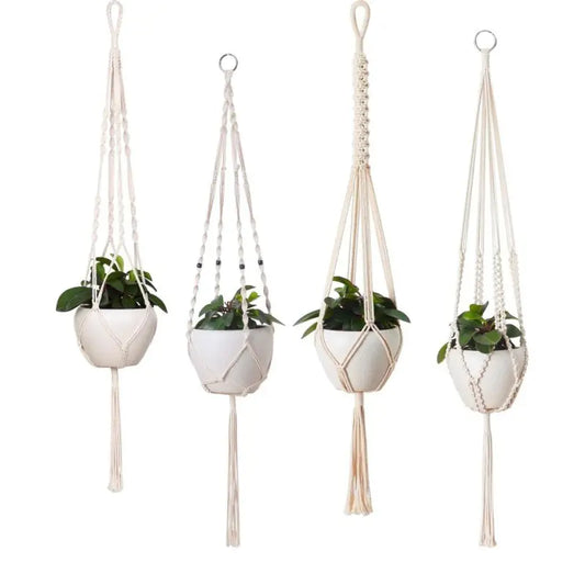 Artisan Cotton Rope Planter