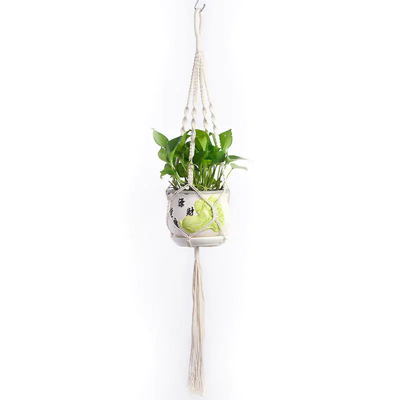 Artisan Cotton Rope Planter