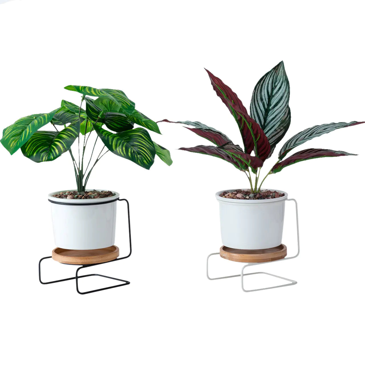 Modern Geometric Planter Set