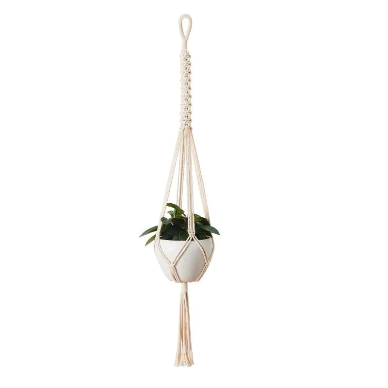 Artisan Cotton Rope Planter