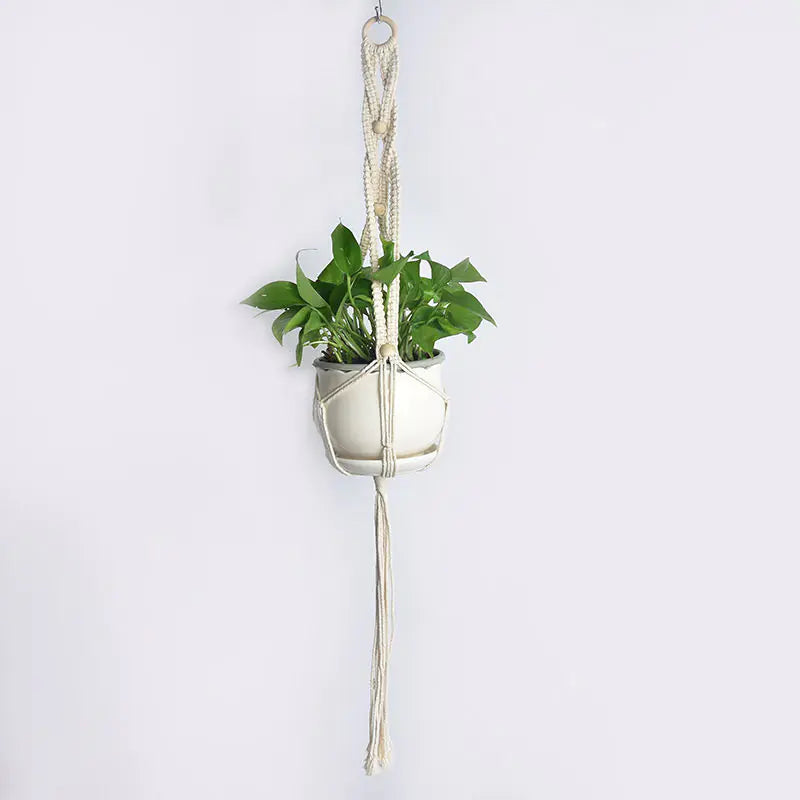 Artisan Cotton Rope Planter