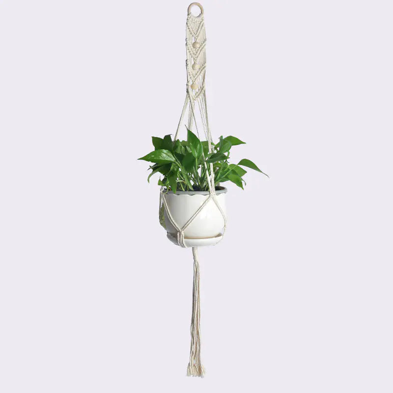 Artisan Cotton Rope Planter