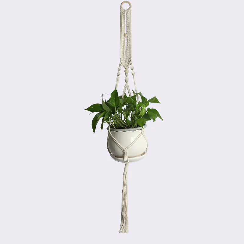 Artisan Cotton Rope Planter