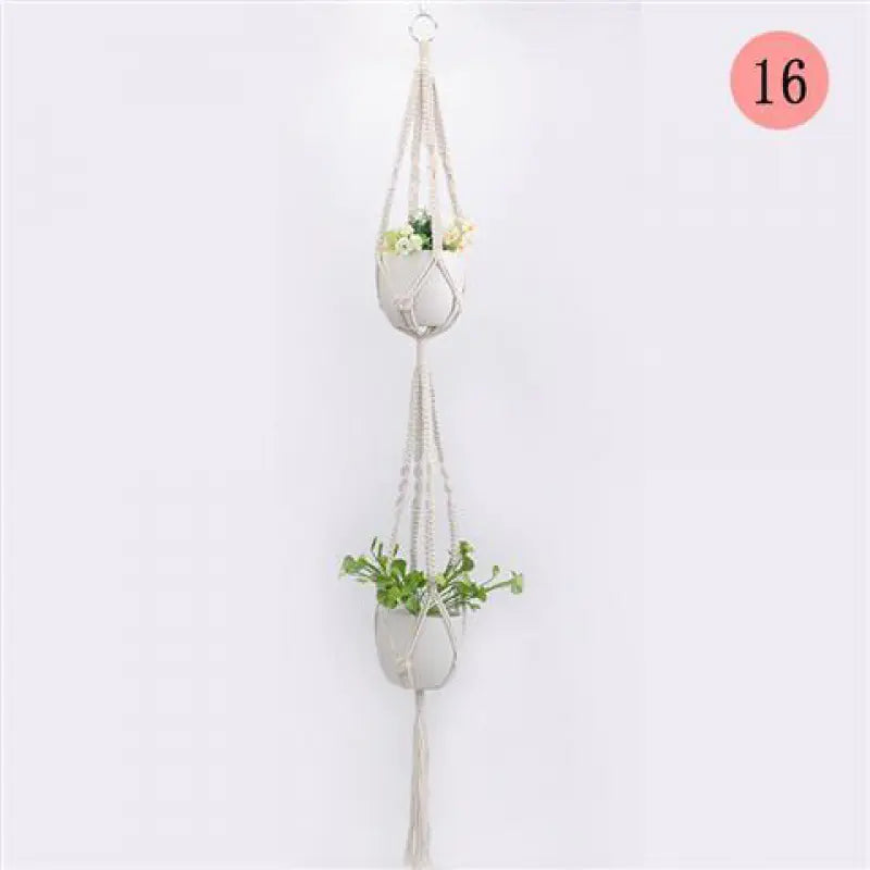 Artisan Cotton Rope Planter