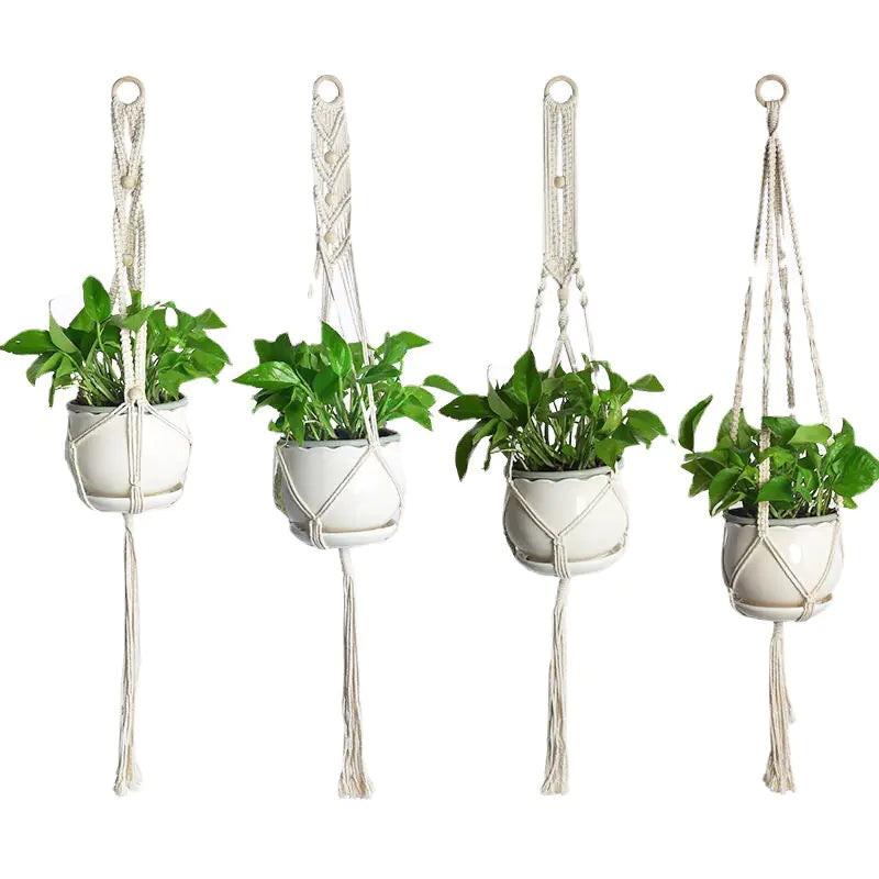 Artisan Cotton Rope Planter