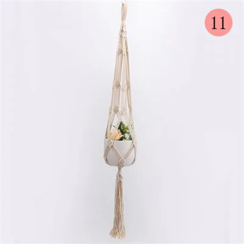 Artisan Cotton Rope Planter