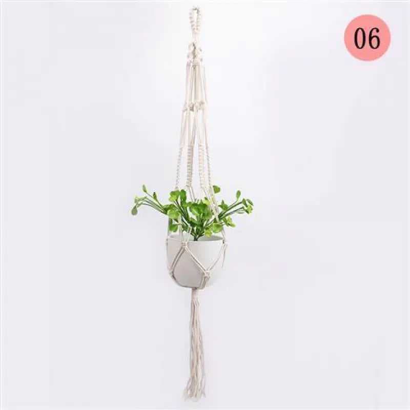 Artisan Cotton Rope Planter