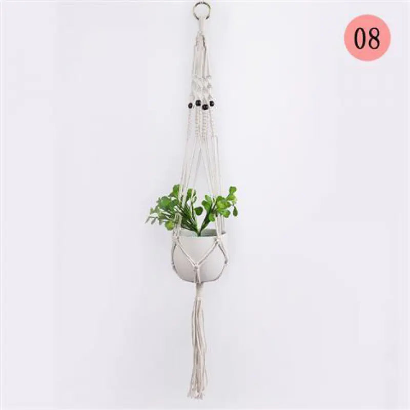 Artisan Cotton Rope Planter