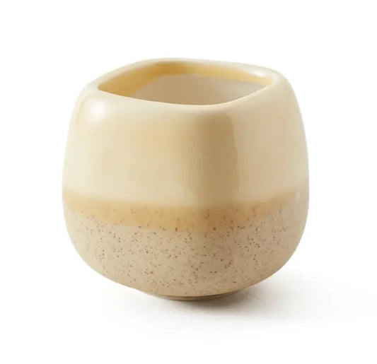 Miniature Colorful Ceramic Planter Set