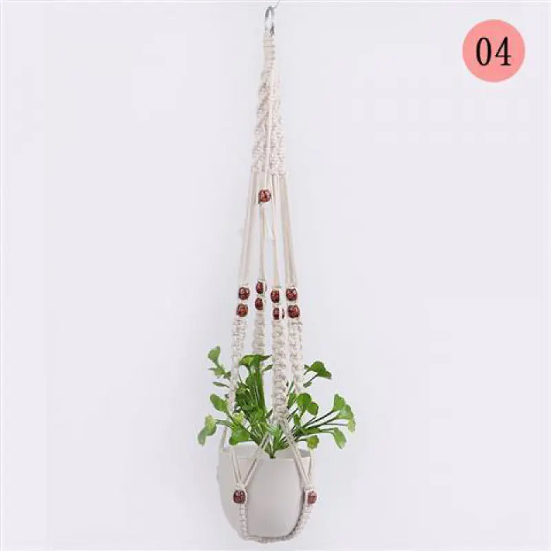 Artisan Cotton Rope Planter